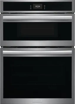 Frigidaire Gallery GCWM3067AF 30" Electric Wall Oven and Microwave Combination with 15+ Ways To Cook in Stainless Steel