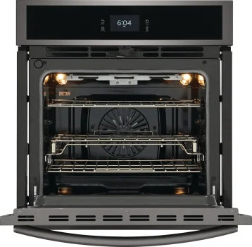 Frigidaire Gallery GCWS2767AD 27" Single Electric Wall Oven with 15+ Ways to Cook in Black Stainless Steel