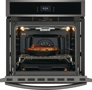 Frigidaire Gallery GCWS2767AD 27" Single Electric Wall Oven with 15+ Ways to Cook in Black Stainless Steel