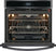 Frigidaire Gallery GCWS3067AD 30" Single Electric Wall Oven with 15+ Ways To Cook in Black Stainless Steel