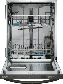 Frigidaire Gallery GDSH4715AD 24" Stainless Steel Tub Dishwasher with CleanBoost™ in Black Stainless Steel