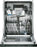 Frigidaire Gallery GDSP4715AF 24" Stainless Steel Tub Dishwasher with CleanBoost™