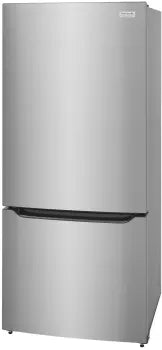 Frigidaire GRBN2012AFGallery 20.3 Cu. Ft. Standard-Depth Bottom Freezer Refrigerator in Stainless Steel