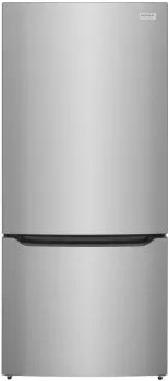 Frigidaire GRBN2012AFGallery 20.3 Cu. Ft. Standard-Depth Bottom Freezer Refrigerator in Stainless Steel