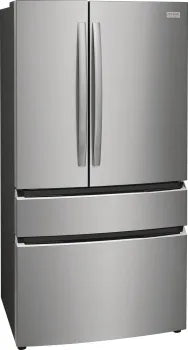 Frigidaire Gallery GRMG2272CF 22.1 Cu. Ft. Counter-Depth 4-Door French Door Refrigerator in Stainless Steel