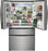 Frigidaire Gallery GRMN2872AF 27.2 Cu. Ft. Standard-Depth 4-Door French Door Refrigerator in Stainless Steel