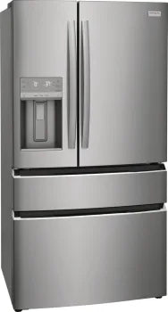 Frigidaire Gallery GRMS2773AF 26.3 Cu. Ft. Standard-Depth 4-Door French Door Refrigerator in Stainless Steel