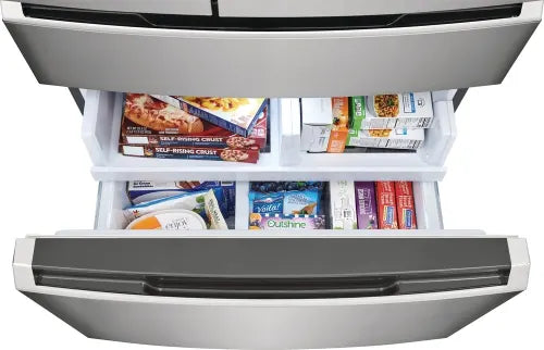 Frigidaire Gallery GRMS2773AF 26.3 Cu. Ft. Standard-Depth 4-Door French Door Refrigerator in Stainless Steel