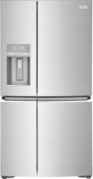 Frigidaire Gallery GRQC2255BF 21.5 Cu. Ft. Counter-Depth 4-Door Refrigerator in Stainless Steel