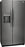 Frigidaire Gallery GRSC2352AD 22.3 Cu. Ft. 36" Counter Depth Side by Side Refrigerator in Black Stainless Steel