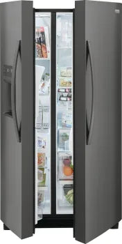 Frigidaire Gallery GRSC2352AD 22.3 Cu. Ft. 36" Counter Depth Side by Side Refrigerator in Black Stainless Steel