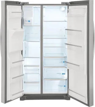 Frigidaire Gallery GRSC2352AF 22.3 Cu. Ft. 36" Counter Depth Side by Side Refrigerator in Stainless Steel