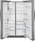 Frigidaire Gallery GRSS2652AF 25.6 Cu. Ft. 36" Standard Depth Side by Side Refrigerator in Stainless Steel