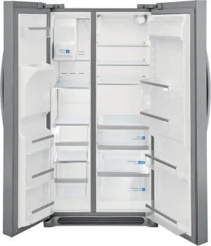 Frigidaire Gallery GRSS2652AF 25.6 Cu. Ft. 36" Standard Depth Side by Side Refrigerator in Stainless Steel