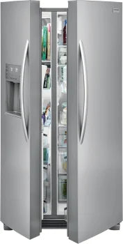 Frigidaire Gallery GRSS2652AF 25.6 Cu. Ft. 36" Standard Depth Side by Side Refrigerator in Stainless Steel