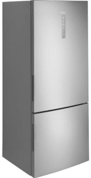 Haier HRB15N3BGS ENERGY STAR® 15 Cu. Ft. Bottom Freezer Refrigerator in Stainless Steel