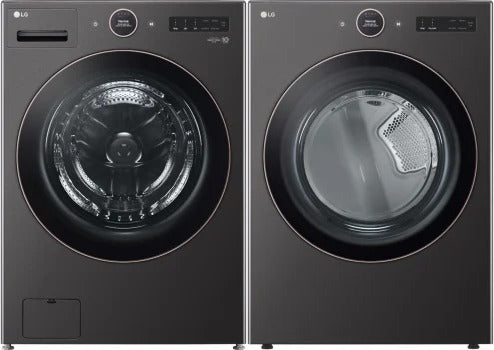 LG 5.8 cu ft Washer and Matching Electric Dryer Set - WM6500HBA DLEX6500B