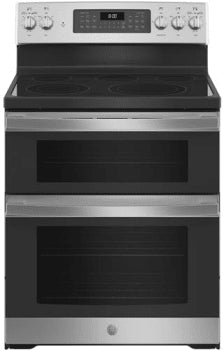 GE JBS86SPSS 30" Free-Standing Electric Double Oven Convection Range in Stainless Steel