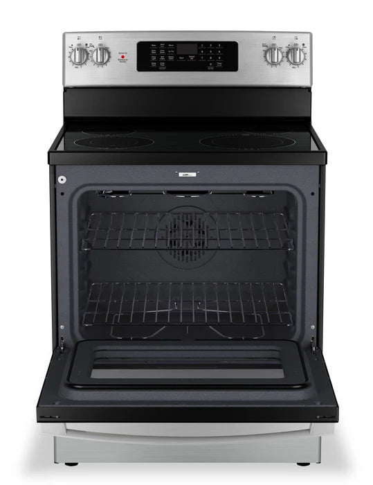 GE JCB830STSS Free Standing Electric Convection Range with No-Preheat Air Fry in Stainless Steel