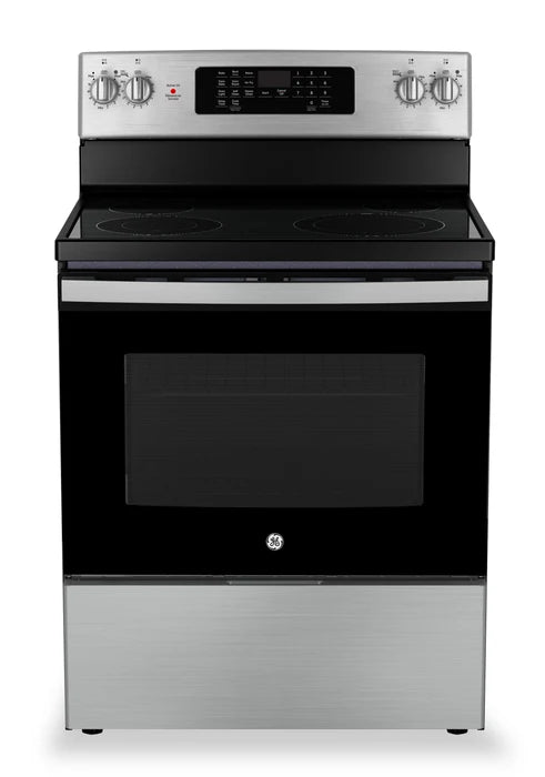 GE JCB830STSS Free Standing Electric Convection Range with No-Preheat Air Fry in Stainless Steel