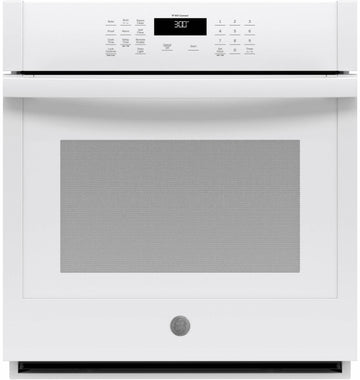 GE JKS3000DNWW 27" Smart Built-In Single Wall Oven in White