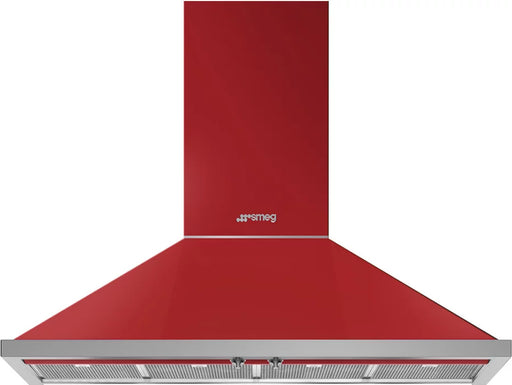 Smeg KPF48URD 48" Chimney Wall Hood Portofino