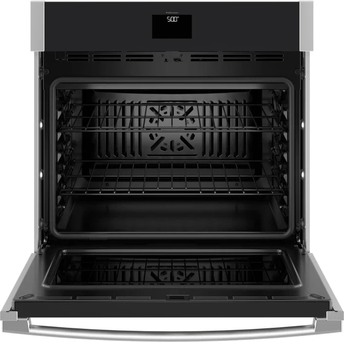 GE JTS5000SVSS 30" Smart Built-In Self-Clean Convection Single Wall Oven with No Preheat Air Fry in Stainless Steel