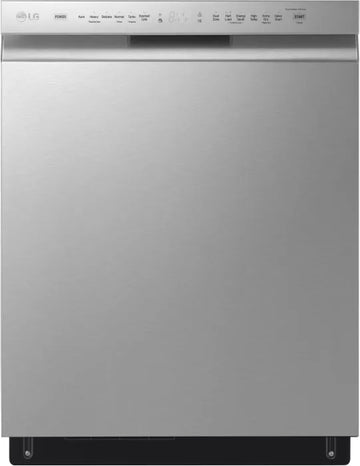LG LDFN4542S Front Control Dishwasher with QuadWash™ in stainless steel