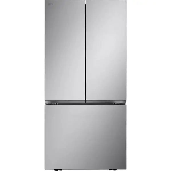 LG LF25S6200V 25.1 cu. ft. 33 in. Freestanding Refrigerator in Platinum Silver