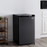 Marathon MAR46BLS 4.4 cu.ft. Black Steel Compact All-Fridge 