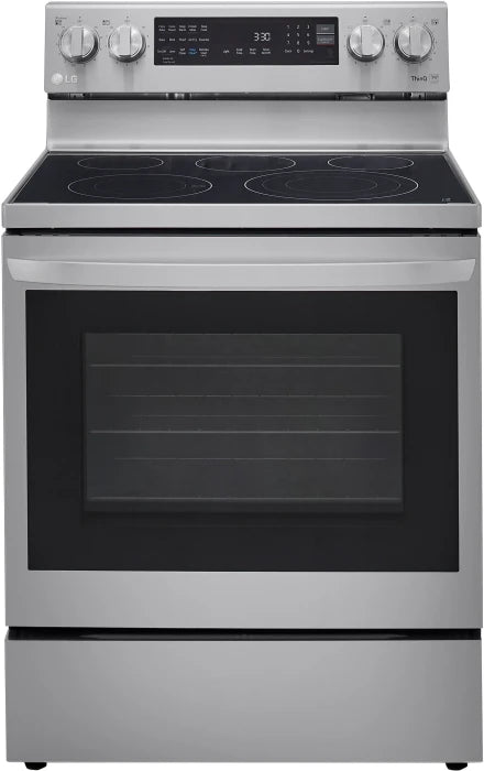 LG LREL6325F 6.3 cu ft. Smart Wi-Fi Enabled True Convection InstaView® Electric Range with Air Fry