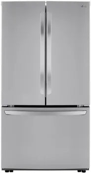 LG LRFCC23D6S 23 cu.ft French Door, Counter-Depth, Non Dispense Refrigerator