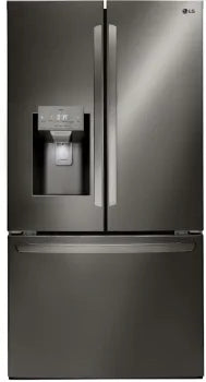 LG LRFS28XBD 28 cu.ft 3 Door French Door, Standard Depth, Ice and Water with Single Ice