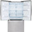 LG LRFS28XBS 28 cu.ft 3 Door French Door, Standard Depth, Ice and Water with Single Ice