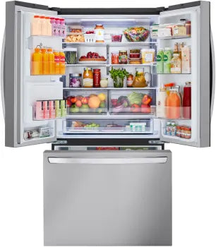 LG LRFXC2606S 26 cu. ft. Smart Counter-Depth MAX™ Refrigerator with Dual Ice Makers