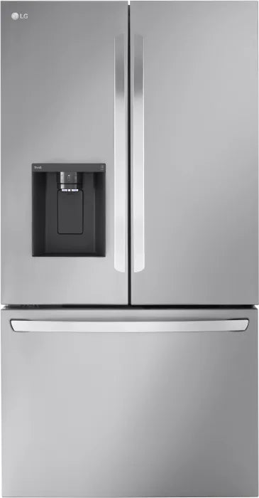 LG LRFXS3106S 31 cu. ft. Smart Standard-Depth MAX™ French Door Refrigerator with Dual Ice