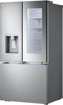 LG LRYKS3106S 31 cu. ft. Smart Standard-Depth MAX™ French Door Refrigerator with Four Types of Ice and Mirror InstaView®