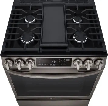 LG LSGL6335D 6.3 cu ft. Smart wi-fi Enabled ProBake Convection® InstaView® Gas Slide-In Range with Air Fry