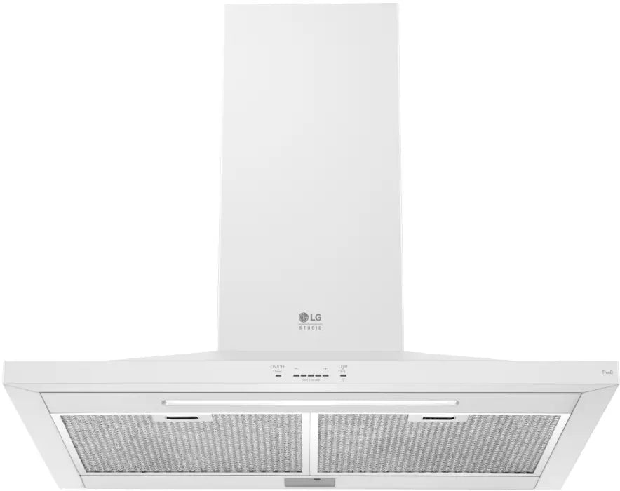 LG Studio LSHD3080N 30" Chimney Style Hood, Essence White