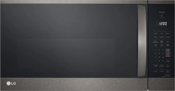 LG MVEM1825D 1.8 cu. ft. Smart Over-the-Range Microwave in Black Stainless Steel
