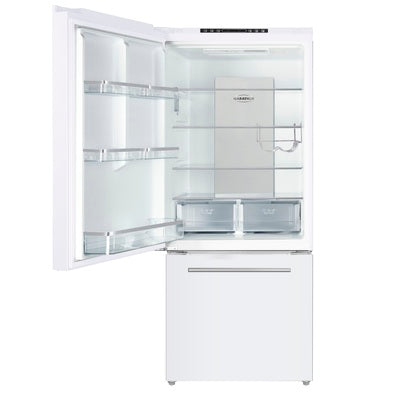 Marathon MFF179WBM-LH 18 cu.ft. White Bottom Mount Frost Free  Refrigerator