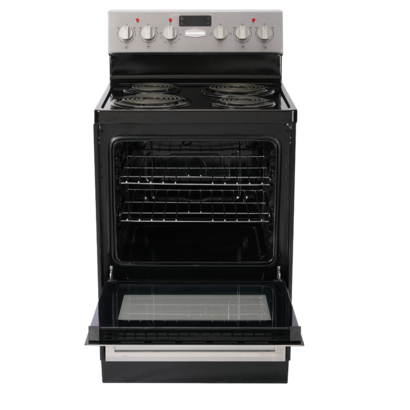 Marathon MER241SS-2 24" Stainless Steel Electric Coil Range 