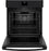 GE JKS5000DVBB 27" Smart Built-In Convection Single Wall Oven with No Preheat Air Fry in Black