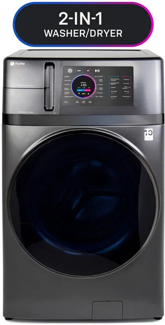 Profile 5.5 cu. ft. Capacity UltraFast Combo, Ventless Heat Pump Technology Washer/Dryer Carbon Graphite PFQ97HSPVDS