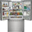 Frigidaire Professional PRFC2383AF 22.6 Cu. Ft. Counter-Depth French Door Refrigerator in  Stainless Steel