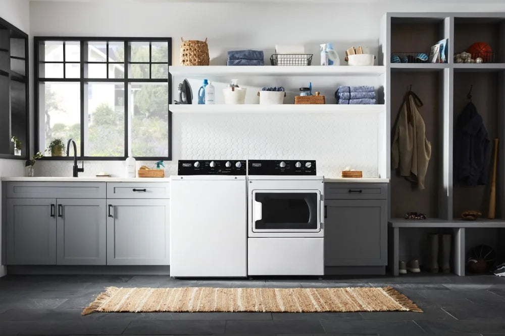 Maytag MVWP586GW Commercial-Grade Residential Agitator Washer