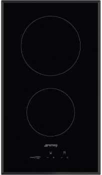 Smeg SEU122B 12" Black Electric Cooktop