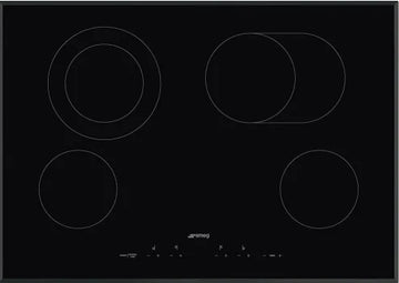 Smeg SEU304EMTB 30” Black Ceramic Glass Cooktop