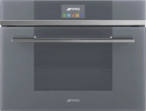 Smeg Linea SFU4104MCS 24" Mystic Gray Electric Speed Oven