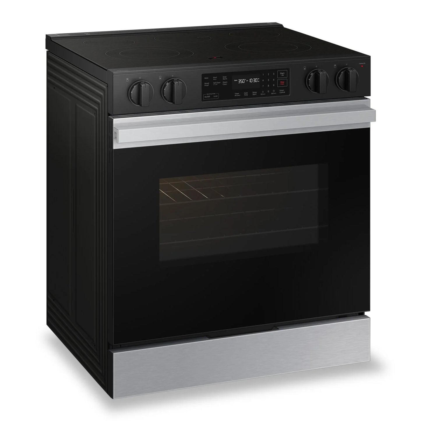 Samsung NSE6DG8100SRAC Bespoke 6.3 Cu. Ft. Smart Electric Range - Fingerprint Resistant Stainless Steel
